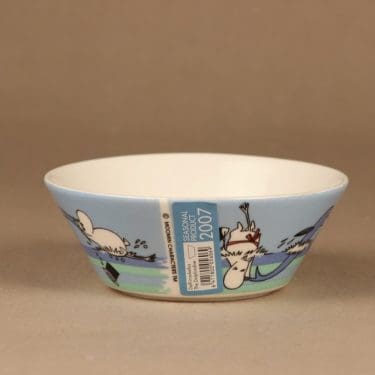 Arabia Muumi kulho, Delfiinisukellus 2007, suunnittelija , Delfiinisukellus 2007, sesonkituote