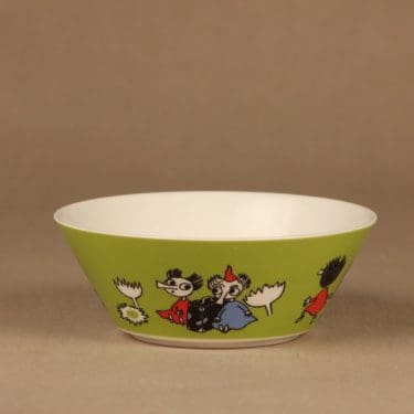 Arabia Muumi kulho, Tiuhti ja Viuhti, suunnittelija , Tiuhti ja Viuhti