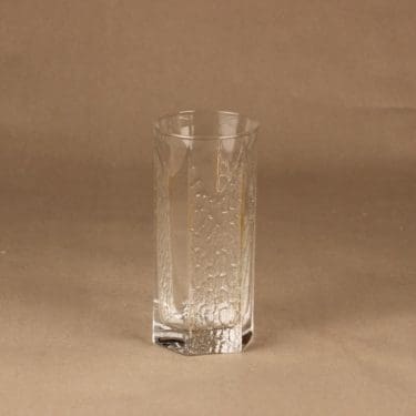 Iittala 2771 maljakko, kirkas, suunnittelija Timo Sarpaneva,