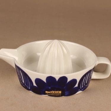 Arabia Köökki Sitruspuristin, käsinmaalattu, suunnittelija Gunvor Olin-Grönqvist, käsinmaalattu, signeerattu