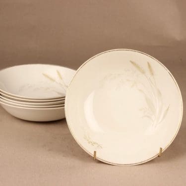 Arabia Tähkä soup plate designer Raija Uosikkinen