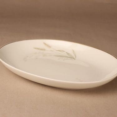 Arabia Tähkä serving plate designer Raija Uosikkinen