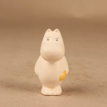 Arabia muumi figuuri, Muumipeikko, suunnittelija Tuulikki Pietilä, Muumipeikko, käsinmaalattu