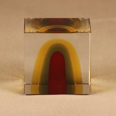 Nuutajärvi vuosikuutio, 2006, suunnittelija Oiva Toikka, 2006, signeerattu, numeroitu