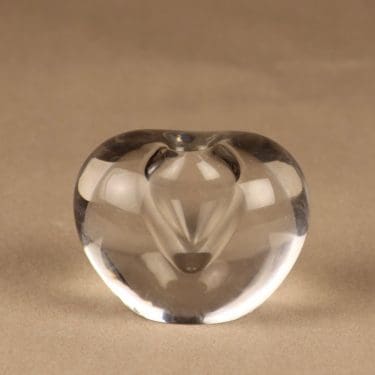 Iittala Sydän (Heart) art glass designer Timo Sarpaneva