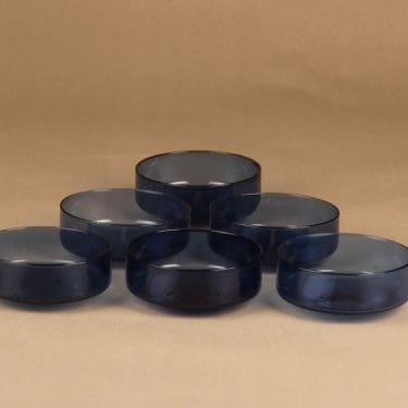 Iittala I-lasi dessert bowl 6 pcs designer Timo Sarpaneva