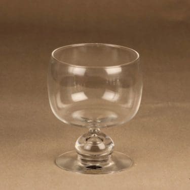 Iittala Mimi lasi, jalallinen, suunnittelija Heikki Orvola, jalallinen