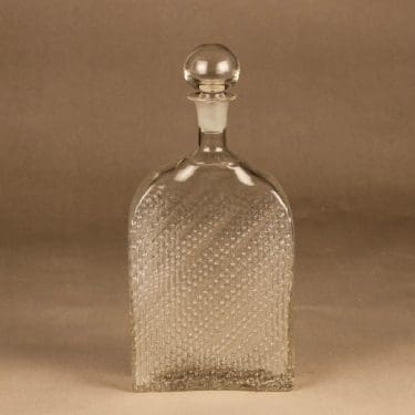 Riihimäen lasi Flindari karahvi, 100 cl, suunnittelija Nanny Still, 100 cl