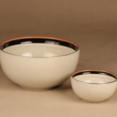 Arabia Reimari kulho,  , 2 kpl, suunnittelija Inkeri Leivo, raitakoriste