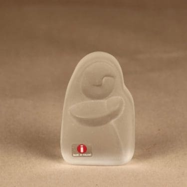 Iittala lasipaino,, suunnittelija Jorma Vennola,