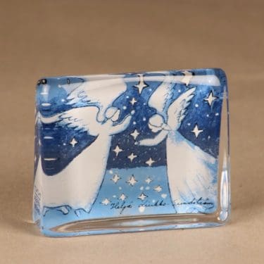 Iittala lasikortti, Leikkivä enkeli, suunnittelija Heljä Liukko-Sundström, Leikkivä enkeli, enkeli