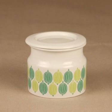 Arabia Pomona Gooseberry jar designer Raija Uosikkinen