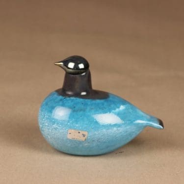 Nuutajärvi lintu , yrityslintu, suunnittelija Oiva Toikka, yrityslintu, signeerattu, yrityslintu