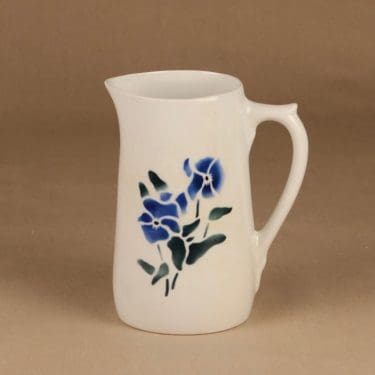 Arabia Orvokki kaadin, 2 l, suunnittelija Thure Öberg, 2 l, puhalluskoriste