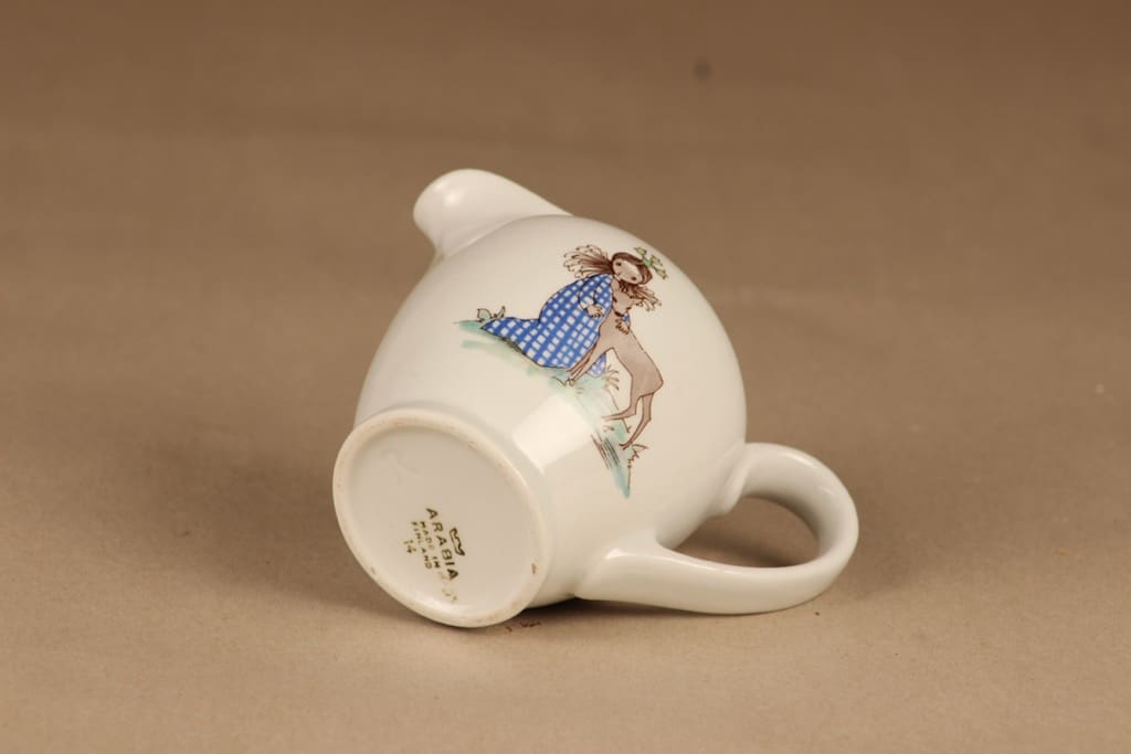 Arabia Satuprinsessa kermakko, pieni, suunnittelija Esteri Tomula, pieni, prinsessa, tyttö kuva 3