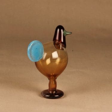 Nuutajärvi lintu , Sulo, suunnittelija Oiva Toikka, Sulo, jalallinen