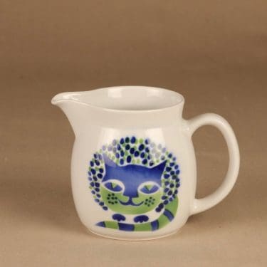 Arabia Kissa kaadin, 1 l, suunnittelija Gunvor Olin-Grönqvist, 1 l, puhalluskoriste