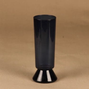 Nuutajärvi 1428 vase, blue designer Kaj Franck