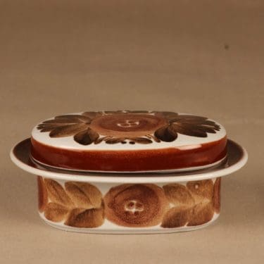 Arabia Rosmarin voirasia, käsinmaalattu, suunnittelija Ulla Procope, käsinmaalattu, signeerattu