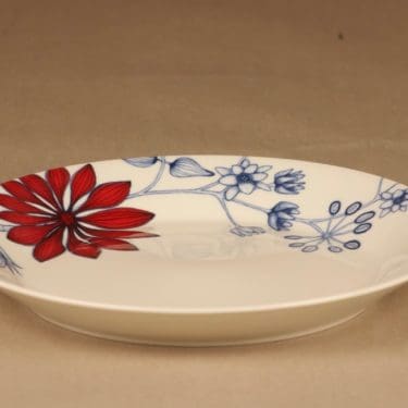 Arabia Runo lautanen, Syyshehku, suunnittelija Heini Riitahuhta, Syyshehku, kukka