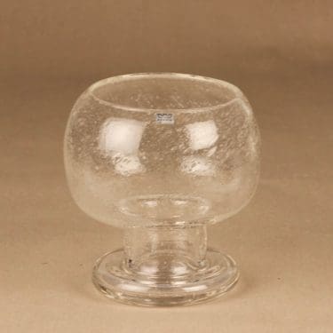 Nuutajärvi Sargasso coblet, signed designer Kaj Franck