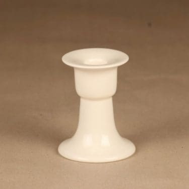 Arabia Arctica   kynttilänjalka, valkoinen, suunnittelija Inkeri Leivo,