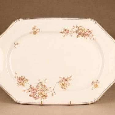 Arabia tarjoiluvati, suunnittelija , kukka, jugend