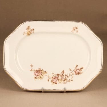 Arabia tarjoiluvati, suunnittelija , kukka, jugend