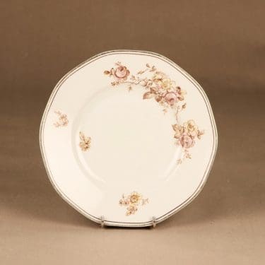 Arabia lautanen, 5 kpl, suunnittelija , kukka, jugend