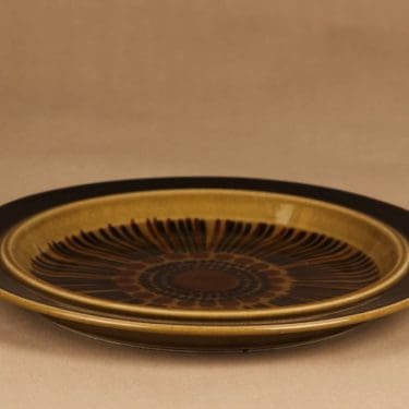 Arabia Kosmos lautanen, matala, 6 kpl, suunnittelija Gunvor Olin-Grönqvist, matala, puhalluskoriste