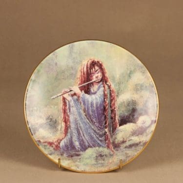 Arabia Forest chords wall plate Flute designer Sussi Anna Åberg