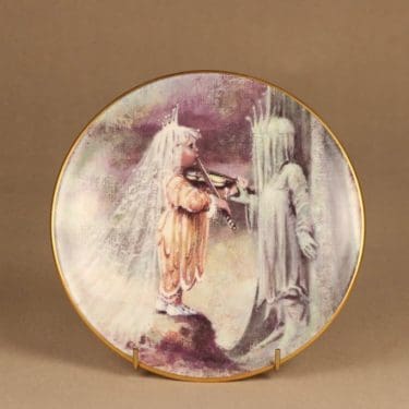 Arabia Forest chords wall plate Flute designer Sussi Anna Åberg