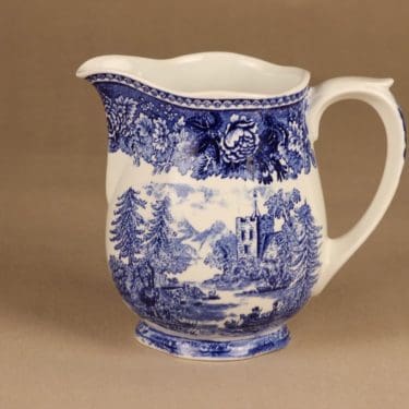 Arabia Maisema kaadin, 1 l, suunnittelija , 1 l, kuparipainokoriste, maitokannu