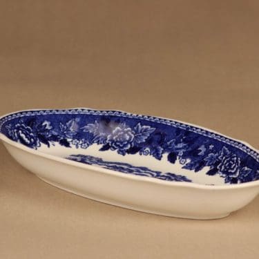 Arabia Maisema sillivati, sininen, suunnittelija , kuparipainokoriste