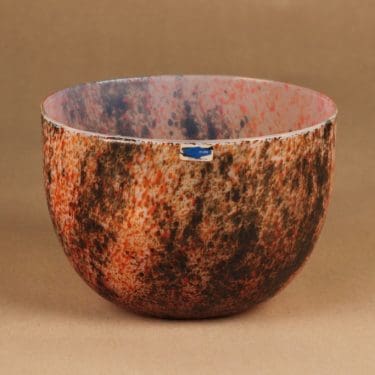 Nuutajärvi Tunturissa Ruska, signeerattu, suunnittelija Oiva Toikka, signeerattu