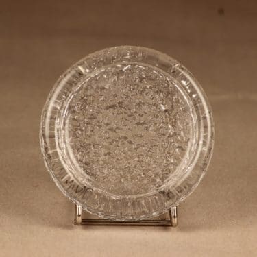 Iittala Visa Kynttilänalusta, kirkas, suunnittelija Timo Sarpaneva,