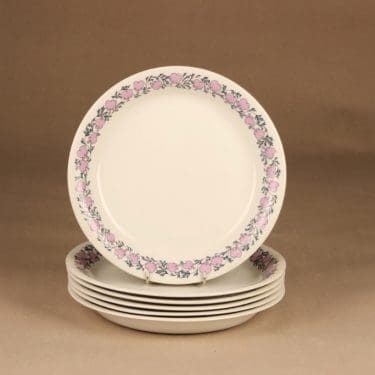 Arabia Hertta small plate 6 pcs designer Raija Uosikkinen