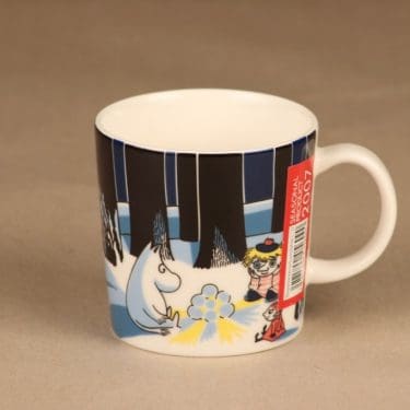 Arabia Muumi muki, Lumilyhty 2007, suunnittelija Tove Jansson/Tove Slotte-Elevant, Lumilyhty 2007, muumi, sesonkituote