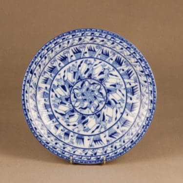 Rörstrand Cobolti lautanen, matala, suunnittelija Oiva Toikka, matala