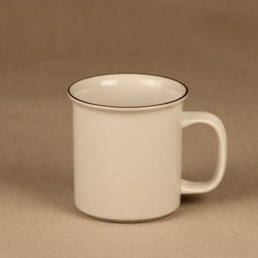 Arabia Fennica muki, raitakoriste, suunnittelija Richard Lindh, raitakoriste