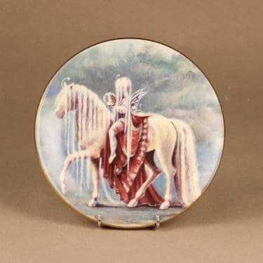 Arabia Onnen ratsu seinälautanen, Kauneus, suunnittelija Sussi Anna Åberg, Kauneus, Satu-aihe