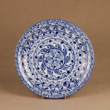 Rörstrand Cobolt salaattilautanen suunnittelija Oiva Toikka