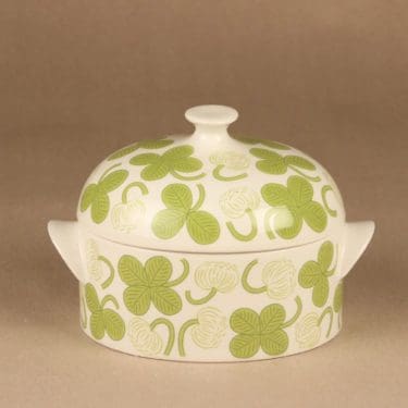 Arabia Apila liemikulho, kannellinen, suunnittelija Birger Kaipiainen, kannellinen