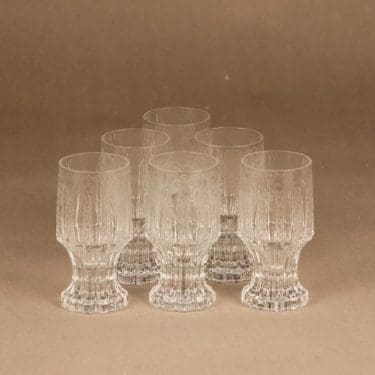Iittala Vellamo väkeväviinilasi, 12 cl, 6 kpl, suunnittelija Jorma Vennola, 12 cl