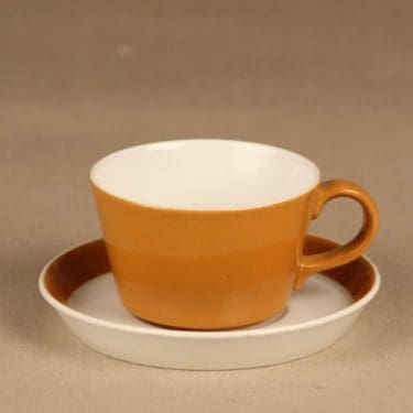 Arabia Aprikoosi kahvikuppi, 15 cl, suunnittelija Kaarina Aho, 15 cl