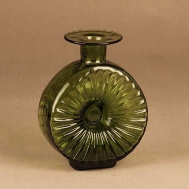 Riihimäen Lasi Aurinkopullo 2/4 designer Helena Tynell