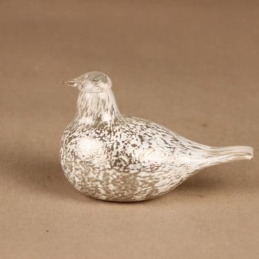 Nuutajärvi lintu , yrityslintu, suunnittelija Oiva Toikka, yrityslintu, signeerattu