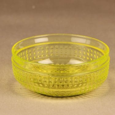 Riihimäen lasi Barokki jälkiruokakulho,, suunnittelija Erkkitapio Siiroinen,