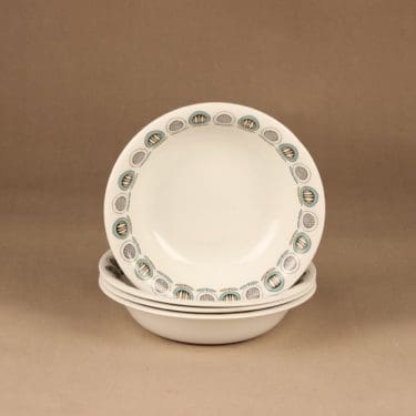 Arabia Olivia soup plate, 4 pcs designer Raija Uosikkinen