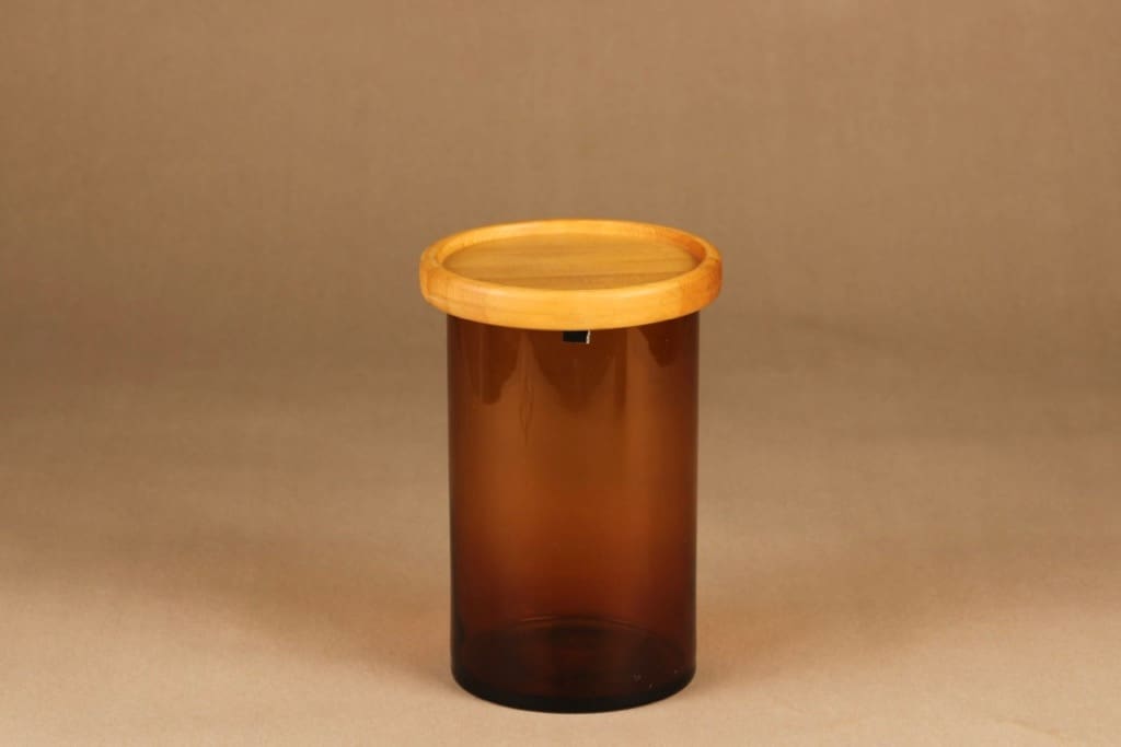 Nuutajärvi Purtilo purnukka, puukannella, suunnittelija Kaj Franck, puukannella